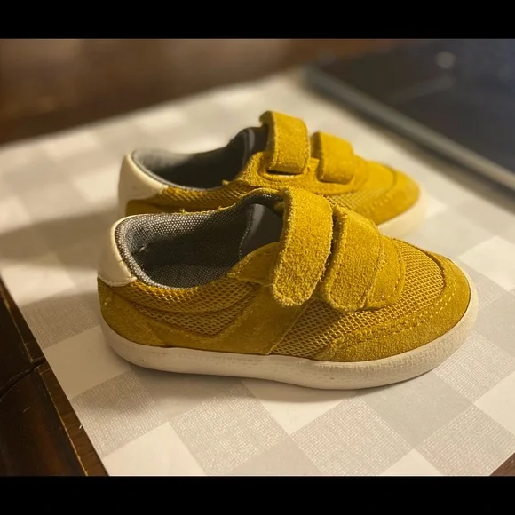 Zara Baby Shoes Zara Baby Boys Or Girl Suede Sneakers Eu